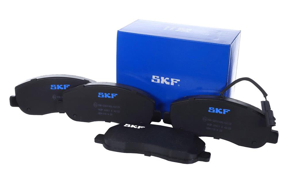 Jeu de 4 plaquettes de frein SKF ref. VKBP 80011 E